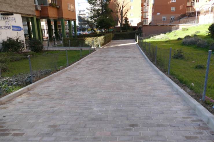 Finalizadas las obras del paso entre la calle Joaquín Blume y la Avenida Olímpica (1)