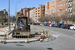 Obras de remodelación de la avenida de Iker CasillasP