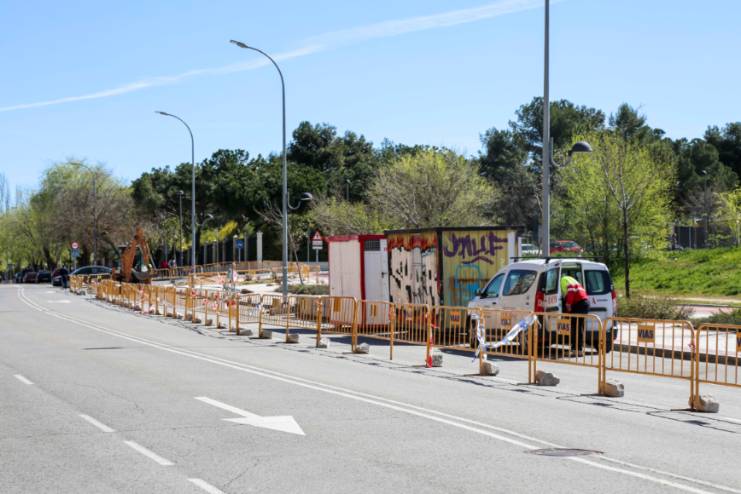 Obras de remodelación de la avenida de Iker Casillas 3