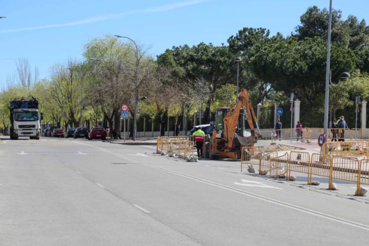 Obras de remodelación de la avenida de Iker Casillas 5