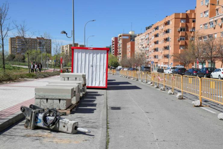 Obras de remodelación de la avenida de Iker Casillas 8