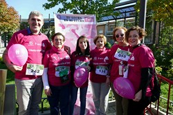 II Marcha rosa contra el cáncer de mama 1