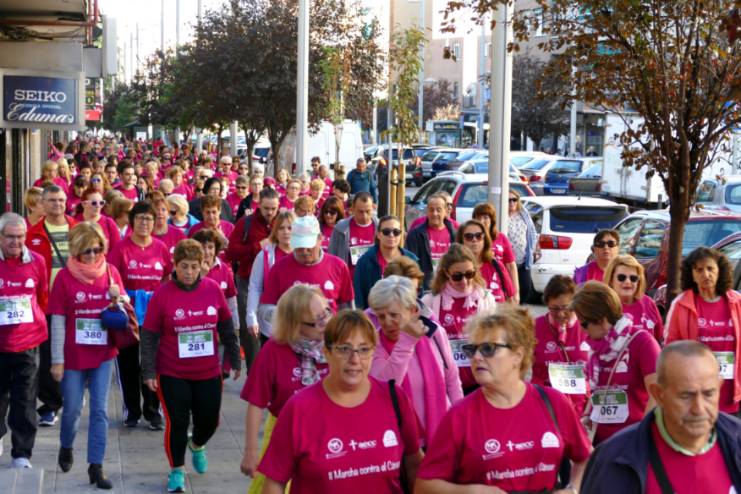 II Marcha rosa contra el cáncer de mama 12
