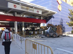 Visita obras Estación Móstoles Central 1