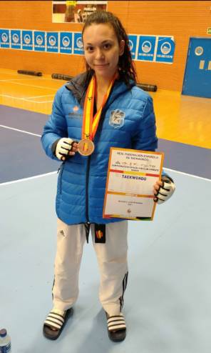 Laura García Jiménez taekwondo1