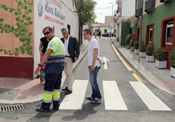 David Lucas visita asfaltado ciudad 16