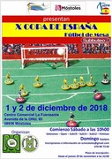 X Copa de España Fútbol Mesa
