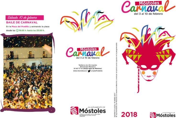 Programación Carnaval Mostoles 2018-1