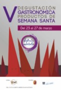 Cartel V Degustación Gastronómica Semana Santa
