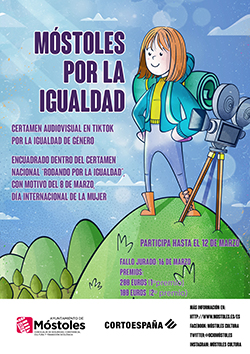 Cartel Móstoles por la igualdadP