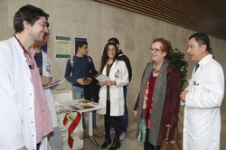 Mesa informativa sida Hospital Rey Juan Carlos 2