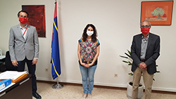 Primera reunión de la nueva Concejala de Derechos Sociales y Mayores con Cruz Rojap