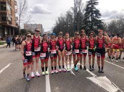 El Tri Infinity Móstoles participó en el Campeonato de España de Duatlón por clubes y relevos mixtos (1)