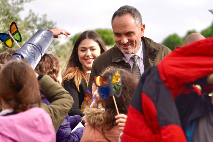 Inauguración del Jardín de las mariposas y lectura del manifiesto por el 25-N (6)