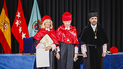 destacada El Alcalde asiste a la investidura de Gregorio Marañón como Doctor Honoris Causa por la URJC