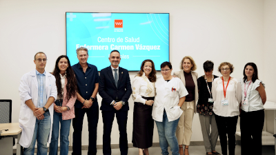 Móstoles da la bienvenida al nuevo Centro de Salud Enfermera Carmen Vázquez