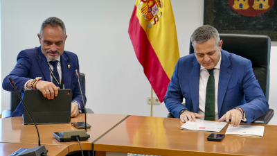 destacada El alcalde de Móstoles mantiene una reunión de trabajo con el consejero de Vivienda (1)