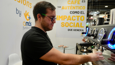 destacada Fundación Amás y de la empresa mostoleña Supracafé en el CoffeeFest (4)