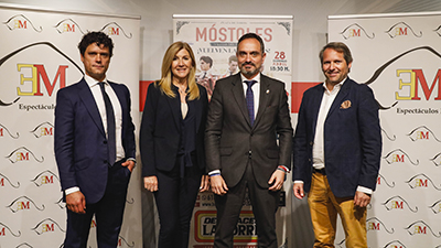 destacada El alcalde presenta en Las Ventas el cartel que devuelve los toros a Móstoles