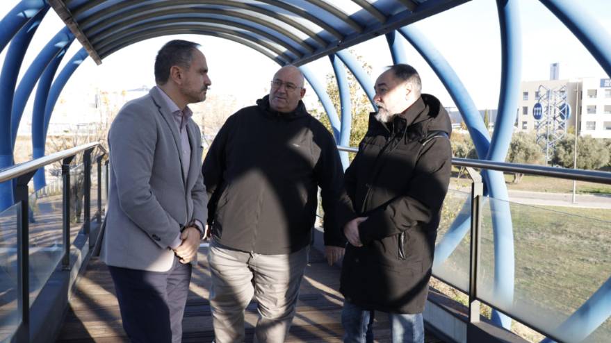 Pasarela peatonal de conexión con Móstoles Tecnológico (2)