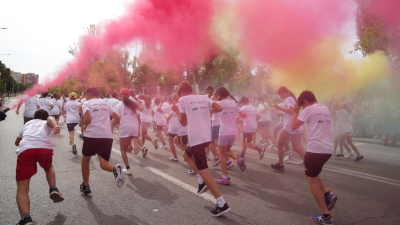 destacada carrera solidaria infantil contra las enfermedades raras 1