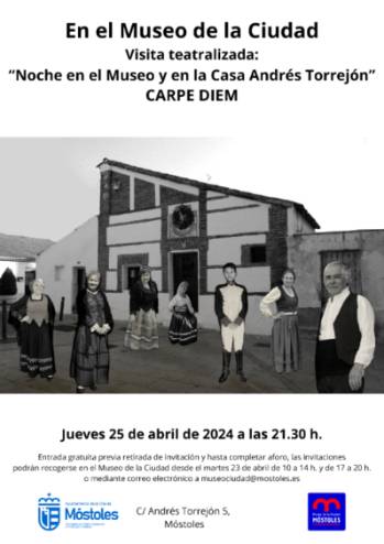 Visita teatralizada nocturna al Museo de la Ciudad y a la Casa de Andrés Torrejón