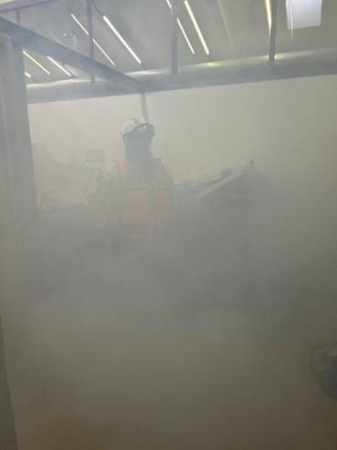 El Ayuntamiento de Móstoles recrea un simulacro de incendio (8)