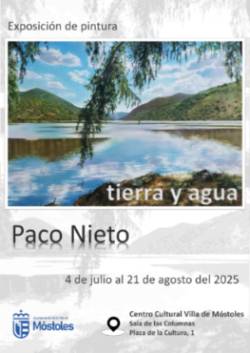 Cartel Paco Nieto Tierra y Agua