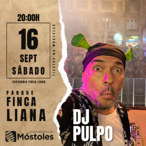 DJ Pulpo llega a Parque Finca Liana con un show musical cargado de grandes éxitos