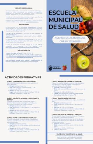 Actividades Escuela Municipal de Salud 2024/2025
