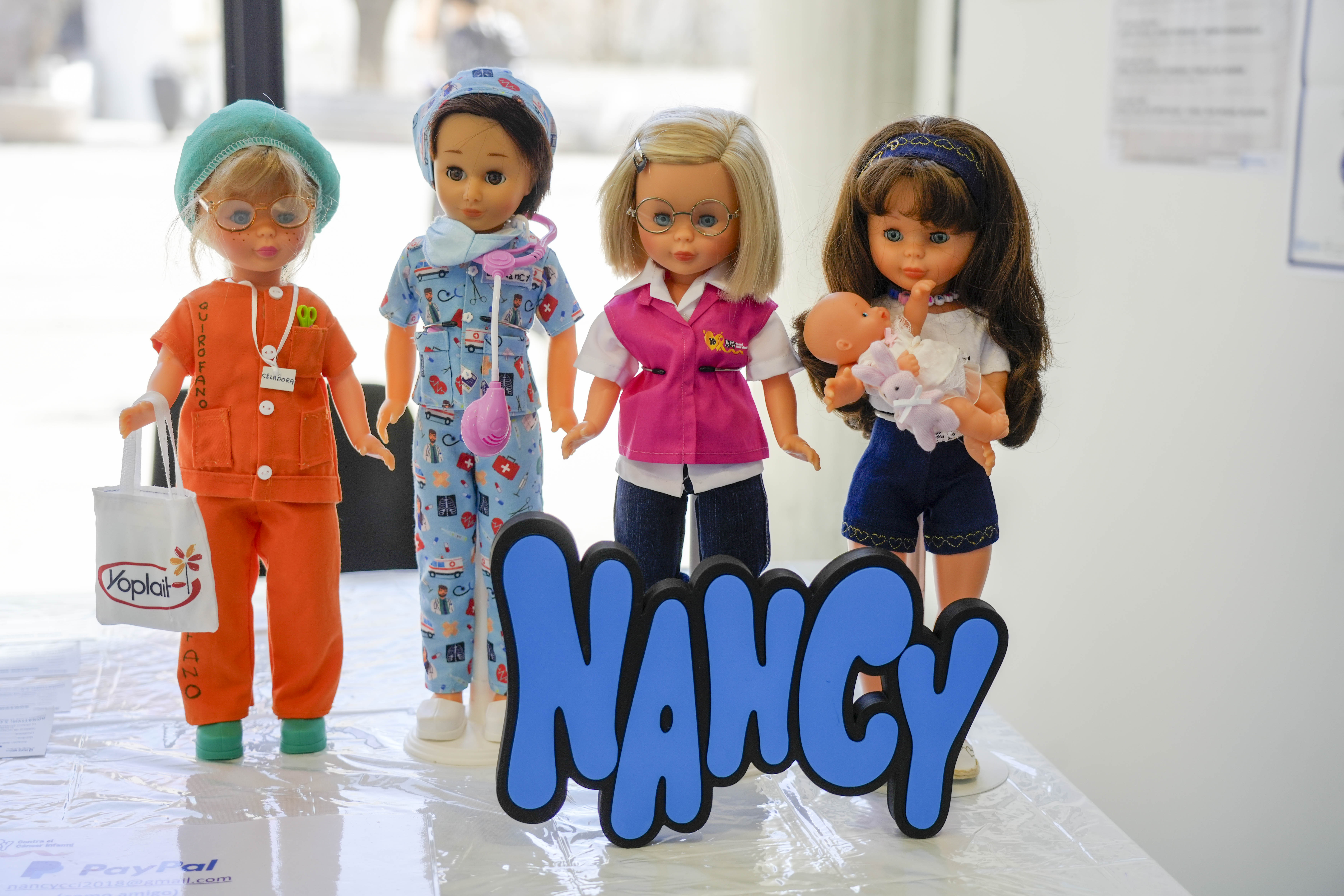 La exposición solidaria de muñecas Nancy logra recaudar 3.874 euros ...