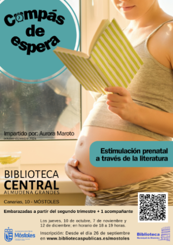 Taller “Compás de espera” en la Biblioteca Central Almudena Grandes de Móstoles