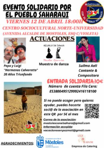 Evento solidario en favor del pueblo saharaui