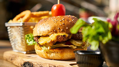 destacada hamburguesa