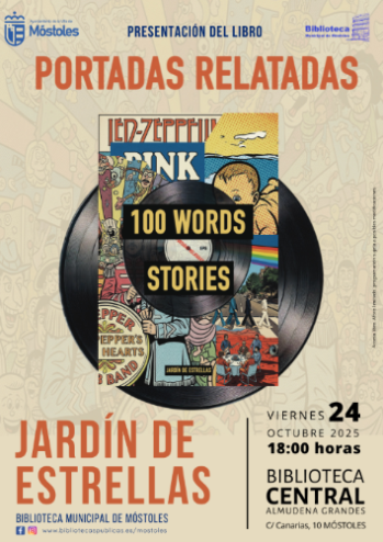 Presentación Jardín de estrellas - Portadas relatadas