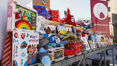 destacada Papanoelada motera solidaria de Móstoles