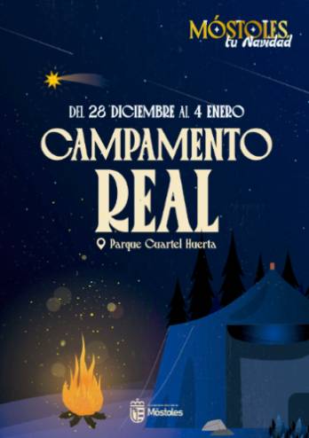 Campamento Real de los Reyes Magos en el Parque Cuartel Huerta
