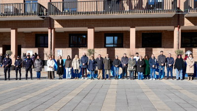 destacada 2 Móstoles guarda un minuto de silencio