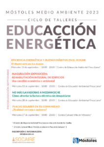 Cartel actividad medioambiente