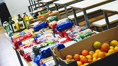 destacada donación ropa y enseres