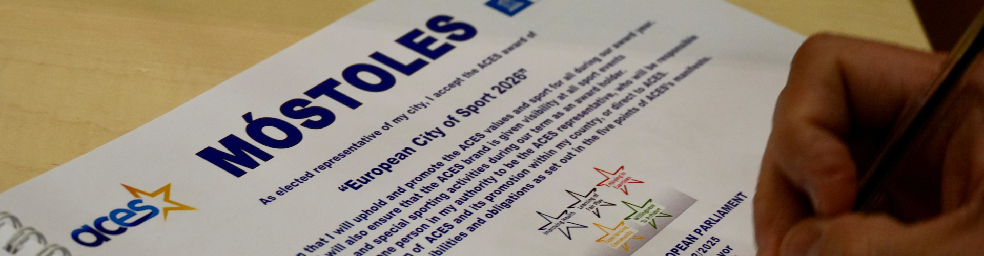 slider Móstoles recibe en Bruselas el título de Ciudad Europea del Deporte 2026 (1)