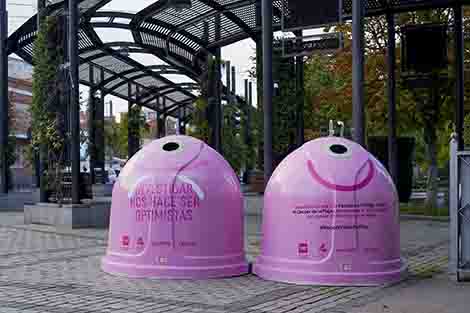 destacada Móstoles recicla vidrio por ellas para luchar contra el cáncer de mama (1) copia