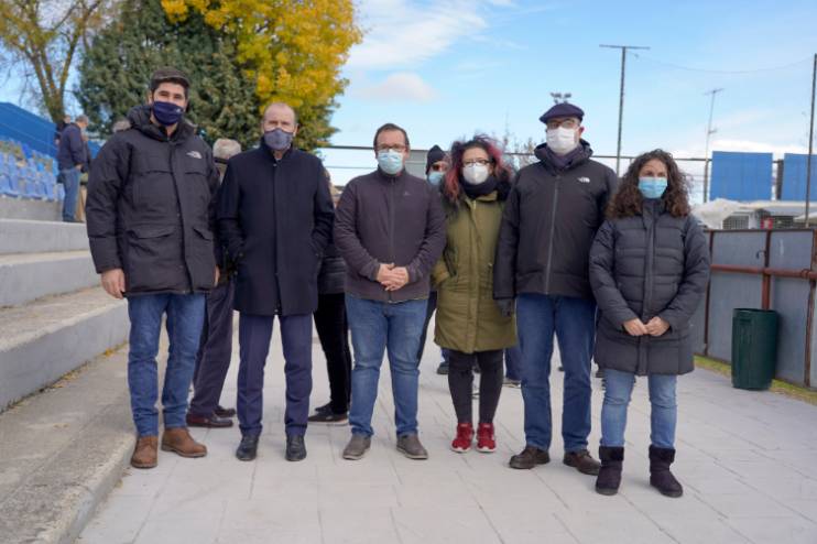 Partido de CD Móstoles contra el Navalcarnero