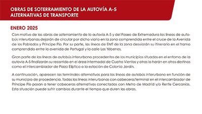 Información del Consorcio de Transporte Destacado