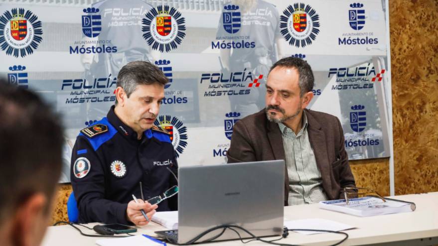 La Policía Municipal de Móstoles presenta su Plan Anual de Trabajo para 2024 (1)