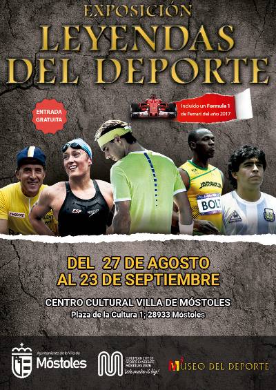 cartel Móstoles Museo Deporte