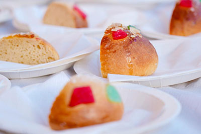 destacada Se reparten 500 raciones del tradicional Roscón navideño solidario