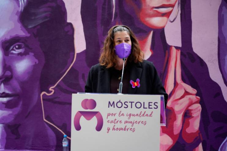 Móstoles inaugura un mural feminista (5)