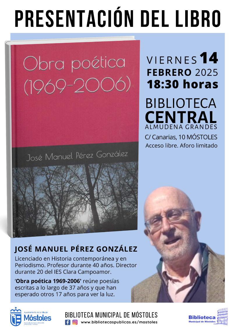 Presentación Obra poética - José Manuel Pérez González