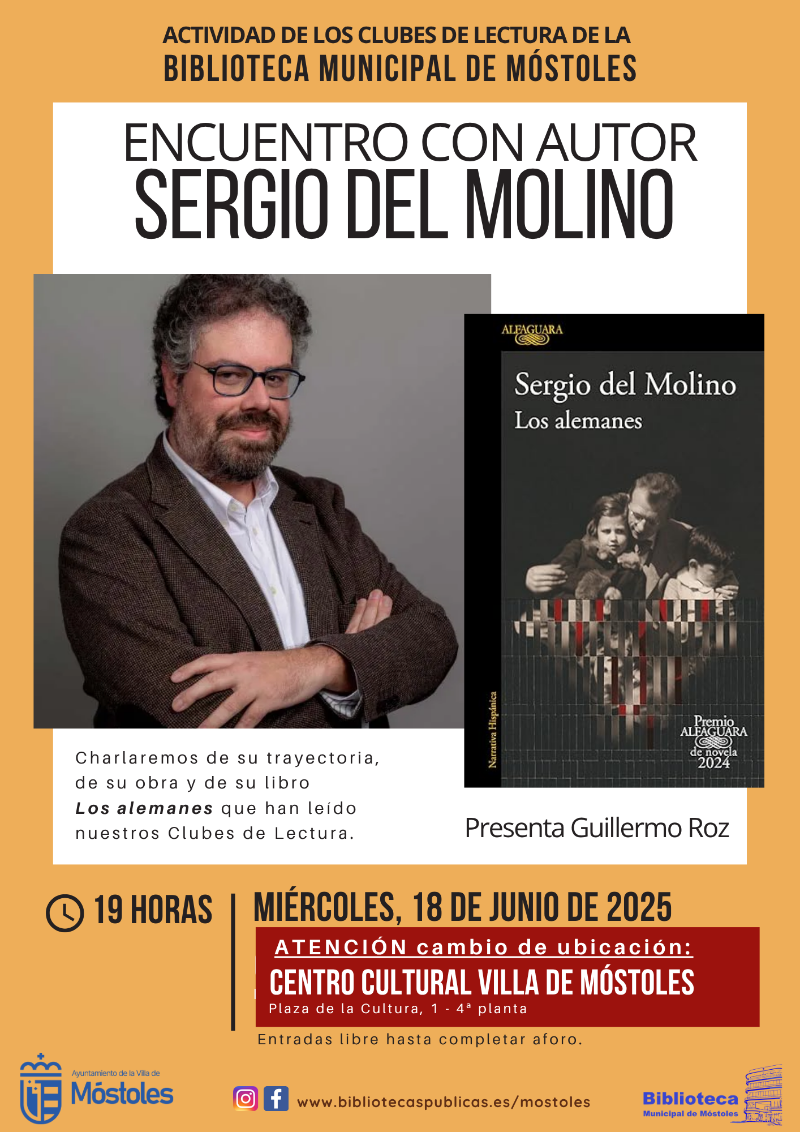Encuentro con autor - Sergio del Molino
